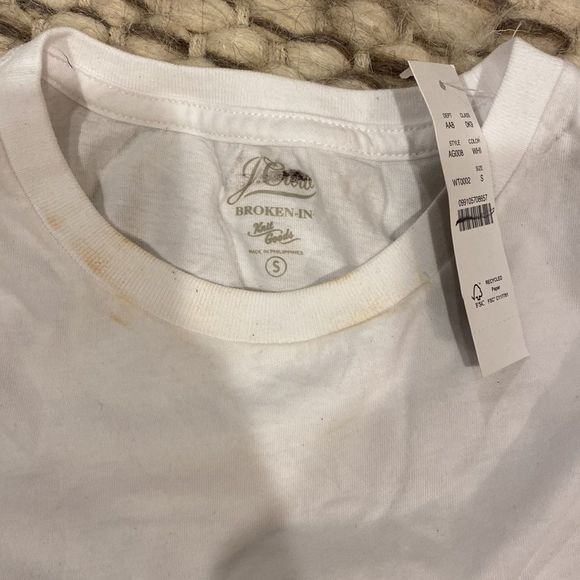 J. Crew Broken-in short-sleeve T-shirt - Picture 6 of 9